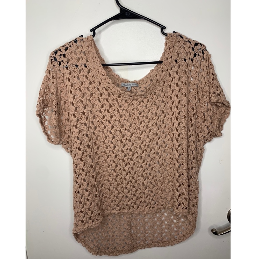 Charlotte Russe crochet top